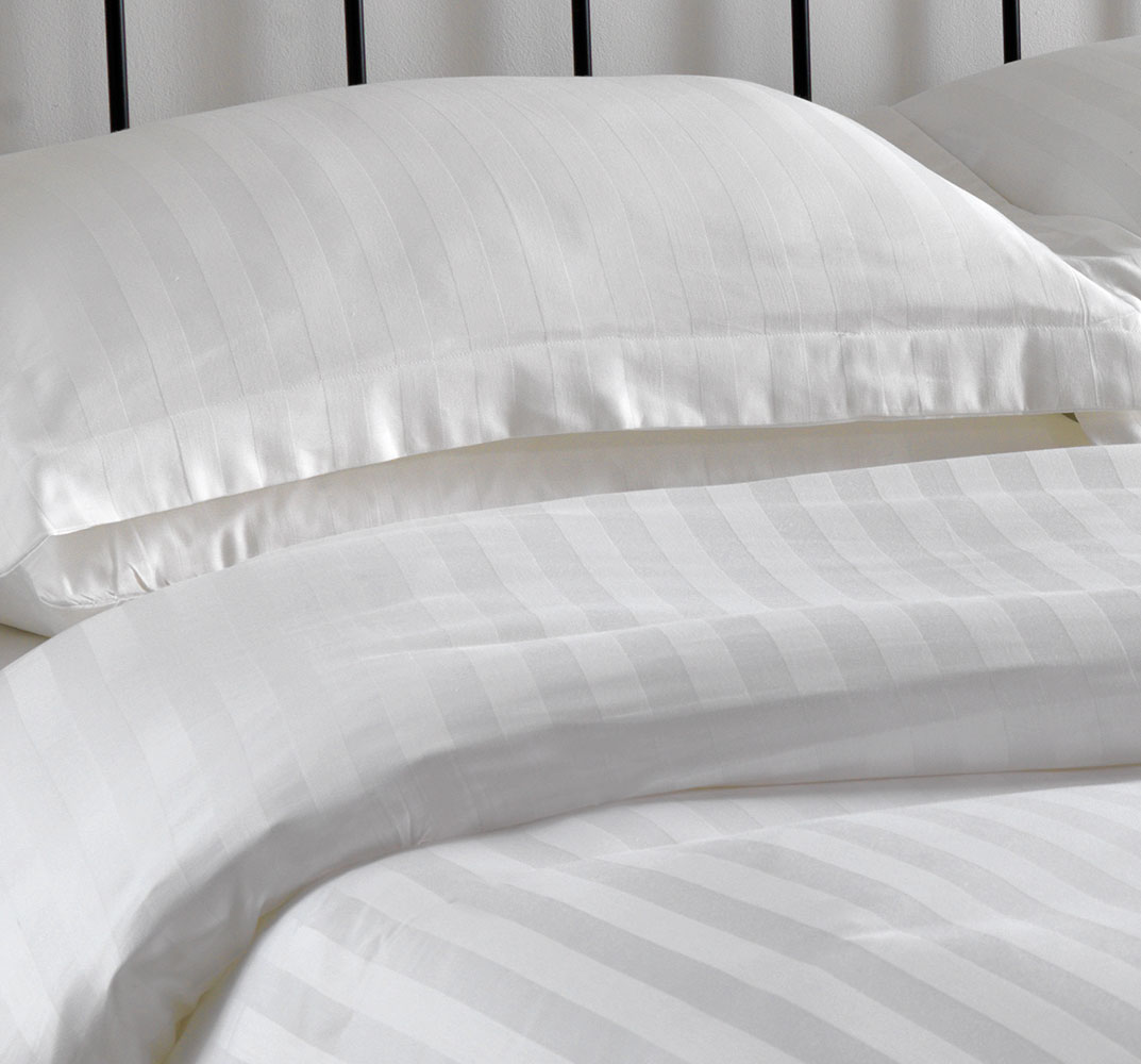 Ultima 1 inch Satin Stripe Duvet cover